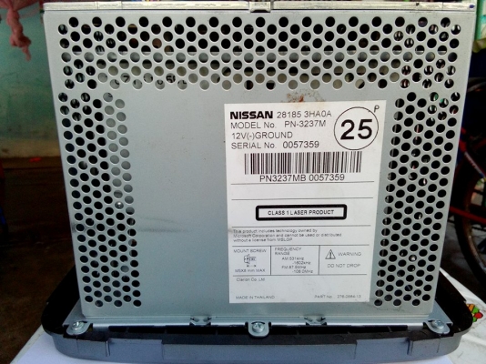 เครื่องเล่นเดิมถอดจาก นิสสัน มาร์ช ป้ายแดง เครื่องเล่นเดิมถอดจาก นิสสัน มาร์ช ป้ายแดง