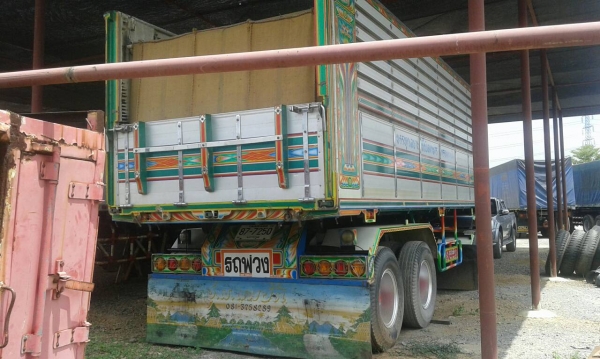 ลูกพ่วง3เพลา ดั้มมิเนียมคอกเกษตร อู่ส.สมบัต สวยมาก ลูกพ่วง3เพลา ดั้มมิเนียมคอกเกษตร อู่ส.สมบัต สวยมาก