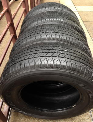 ยาง Bridgestone 265 65 17 ปี14 ดอกเต็ม ไม่มีปะ ราคาไม่แพง