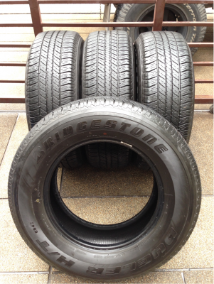 ยาง Bridgestone 265 65 17 ปี14 ดอกเต็ม ไม่มีปะ ราคาไม่แพง
