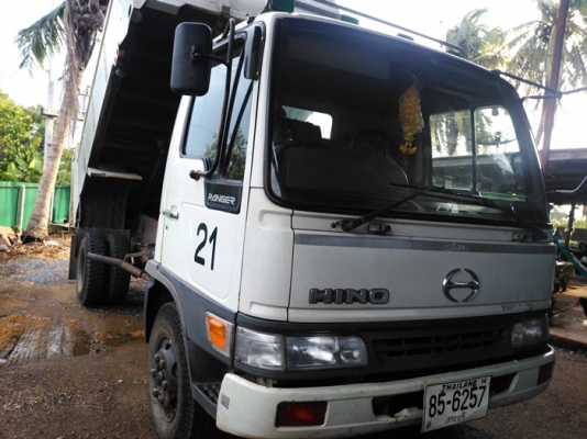 ขายรถบรรทุกหกล้อดั้มฮีโน่ KM500 เครื่อง JO5C เครื่อง 130 แรงม้า แน่นมากๆๆ