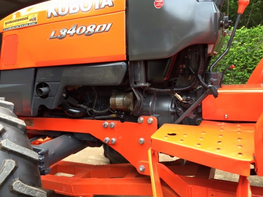 ขายรถไถKubota L3408DI (4WD) พร้อมใบมีดหน้า และผานพรวนช้าง รถพร้อมใช้งาน