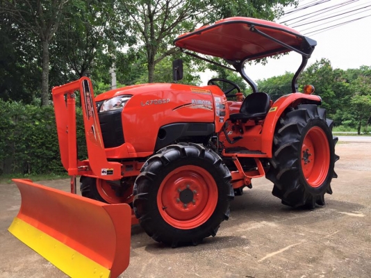 ขายรถไถ Kubota L4708SP (4WD) พร้อมใบมีดและผานพรวนLCSรถไร่ ใช้งานน้อย สวยๆ พร้อมใช้งาน