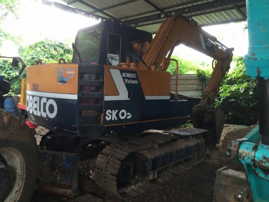 ขายรถแมคโค SK-03 เทียบเท่า 60 สภาพสวย เดิมๆเอกสารอินวอย มีลายหัวเจาะแอร์พร้อม