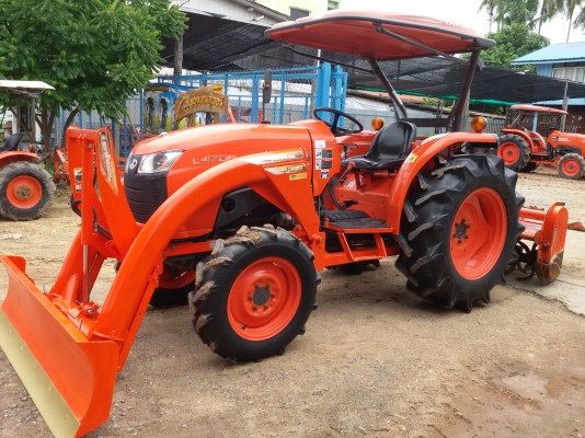 ปัญญาแทรคเตอร์..จัดมาให้ครับ ด่วน!!!คูโบต้า L4708 พร้อมใบมีดคานบน พร้อมโรตาลี่ตราช้าง เล่มทะเบียนพร้อม สภาพเดิมๆ จัดส่ง อ.เสริมงาม จ.ลำปาง