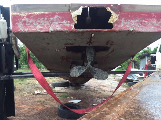 ขายเรือประมงไฟเบอร์ล้วน ไม่ต้องขึ้นคานทุกปี