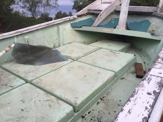 ขายเรือประมงไฟเบอร์ล้วน ไม่ต้องขึ้นคานทุกปี